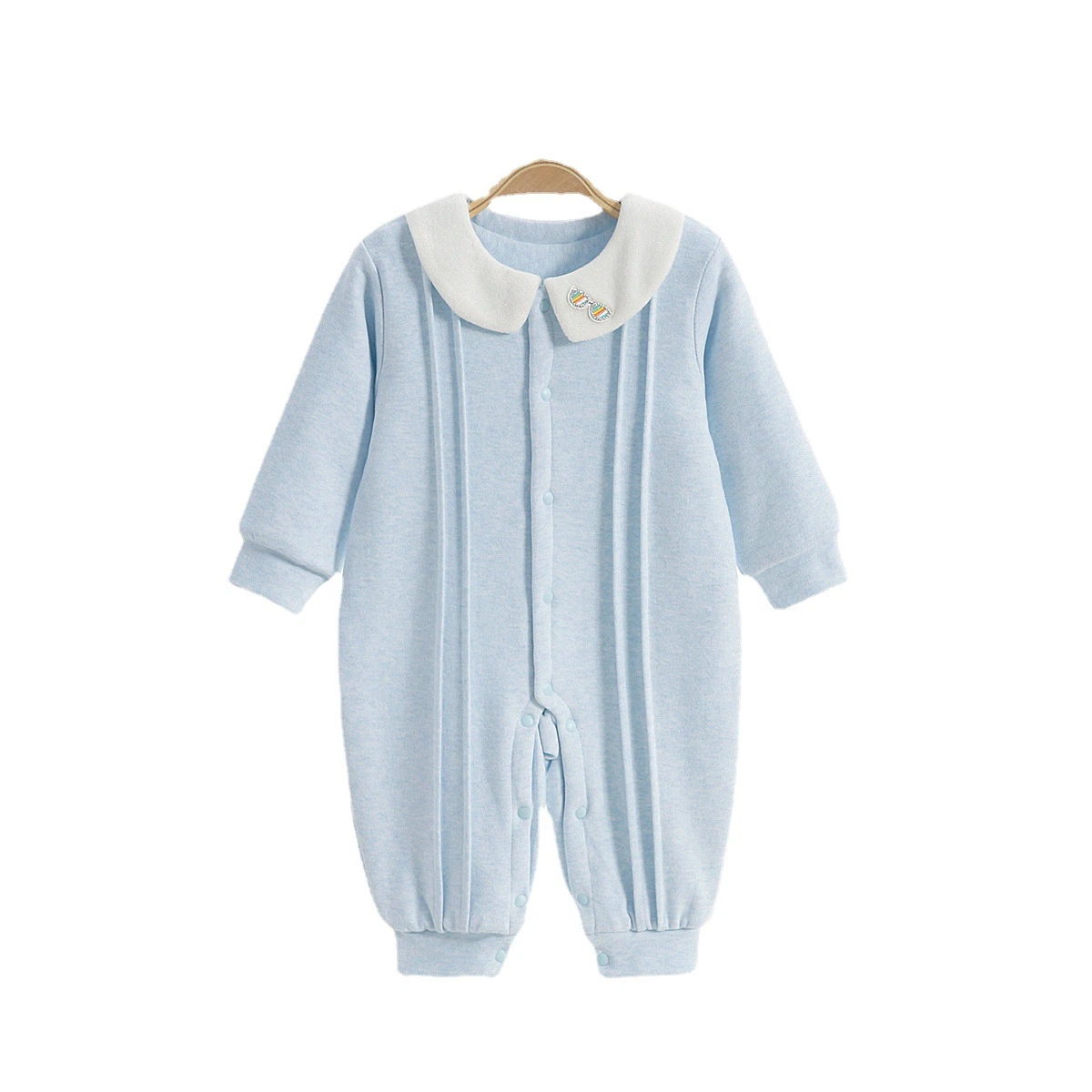 Infant Jumpsuit Baby Organic Cotton Romper Newborn Sleepwear Esg18095