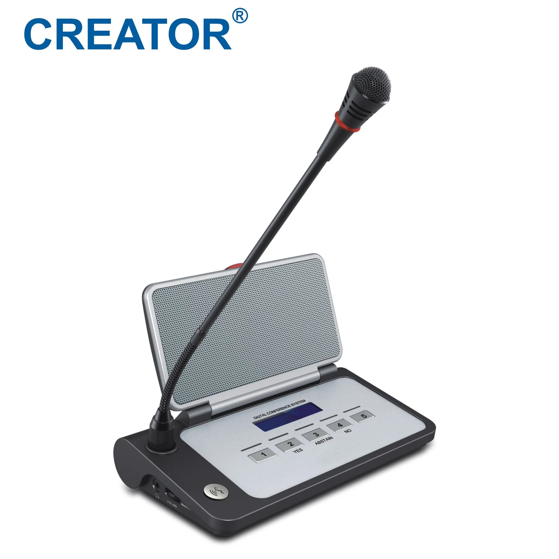 Creator Tabletop Discussion & Voting Microphone Built-in Loudspeaker Microphone Wired Microphone System