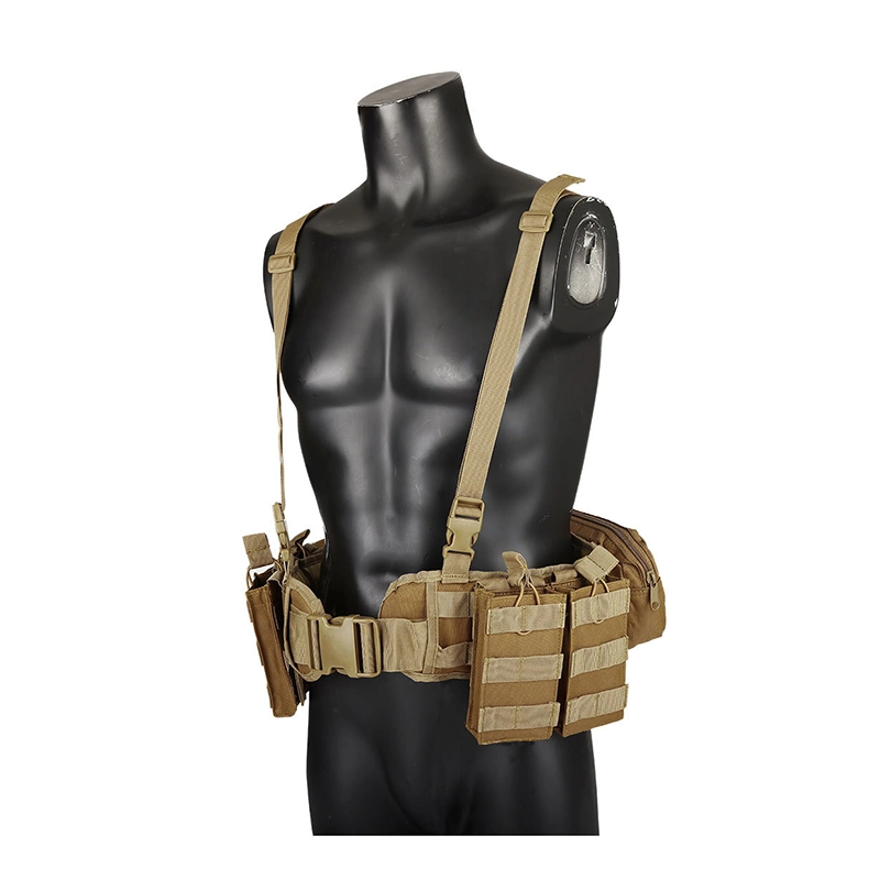 Sabado Military style CS Battletactical Belt Men Waist Girdle with Shoulder Strap