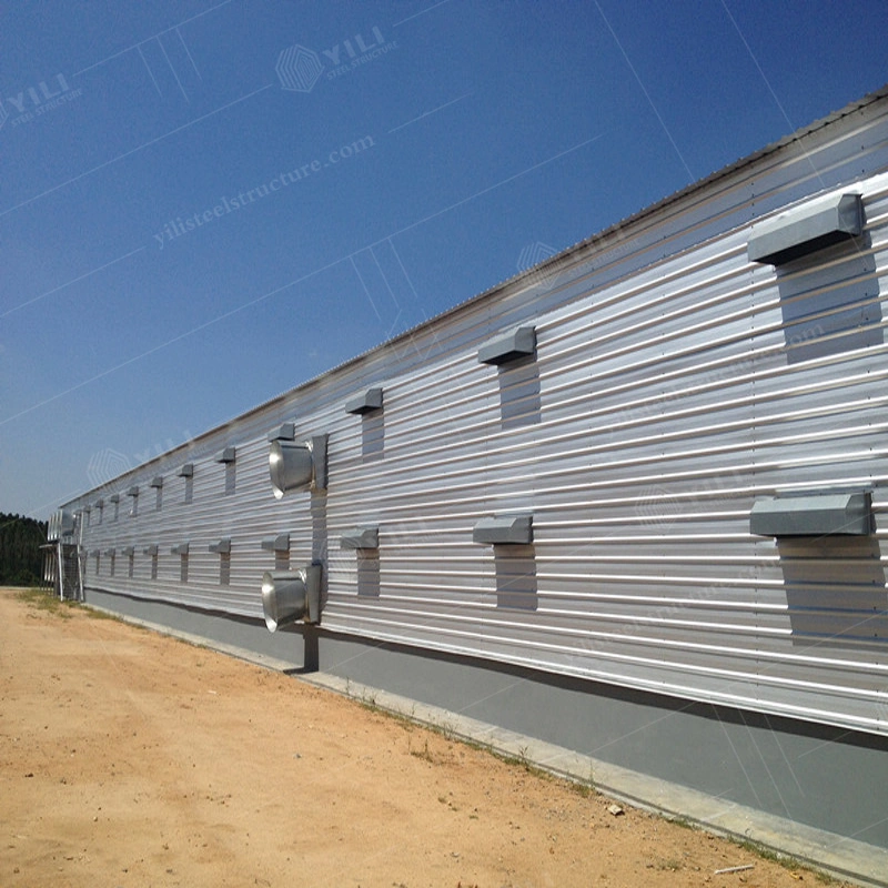 Steel Structure Broiler Poultry Farm House