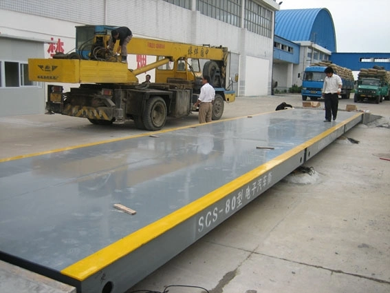 Digital Weighbridge Use for Garbage Recycle Plant