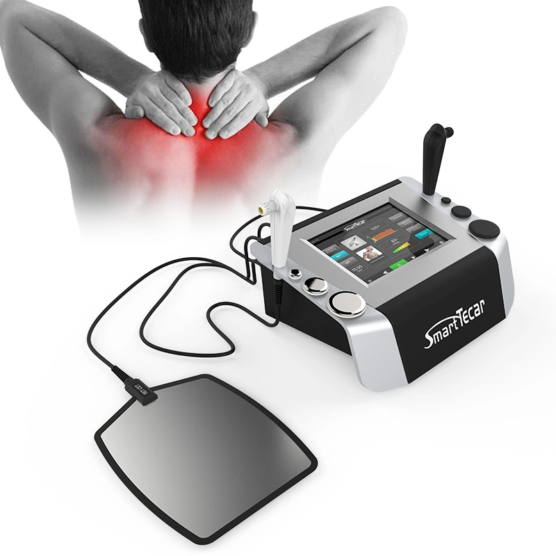 2 in 1 Smart Tecar CET RET RF Tecar Physiotherapie Pian Relief Shockwave Therapie Maschine für ED