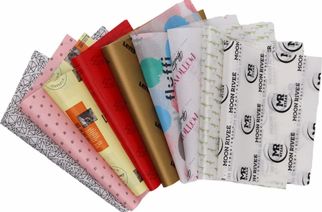 Coloring Pattern Printing Tissue Glassine Lining Packing Papers