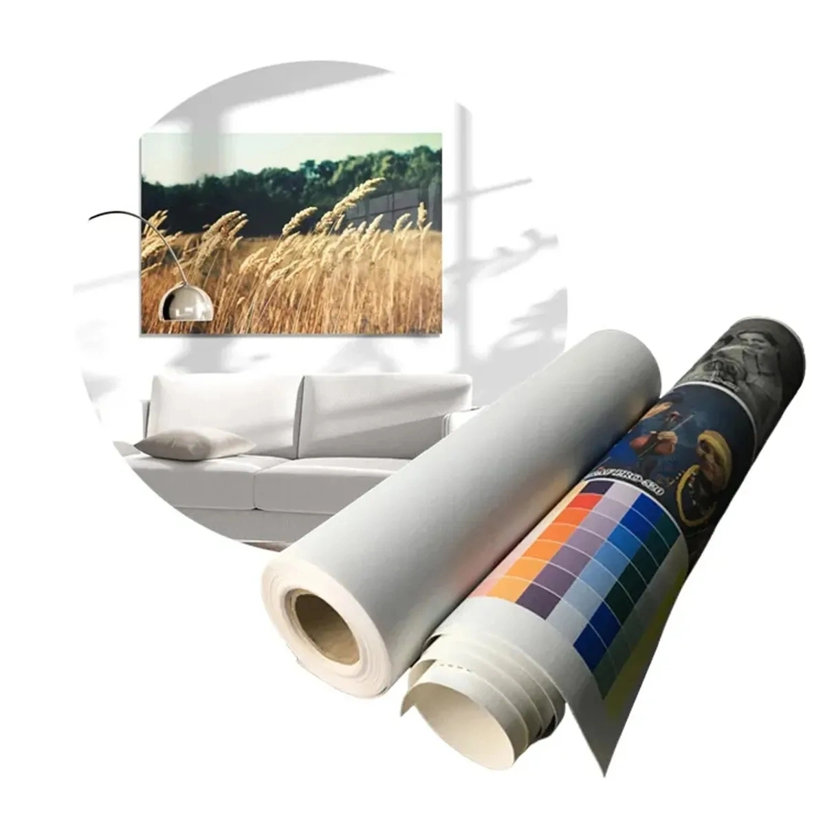 Artist Canvas Matte Polyester Inkjet Art Canvas Roll for Digital Printing