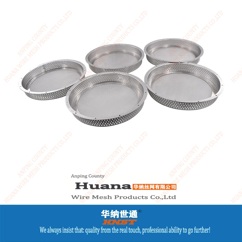 20 30 40 60 80 100 Mesh Ss 304 Plain Twill Weave Stainless Steel Woven Wire Mesh Metal Cloth Round Filter Mesh Disc