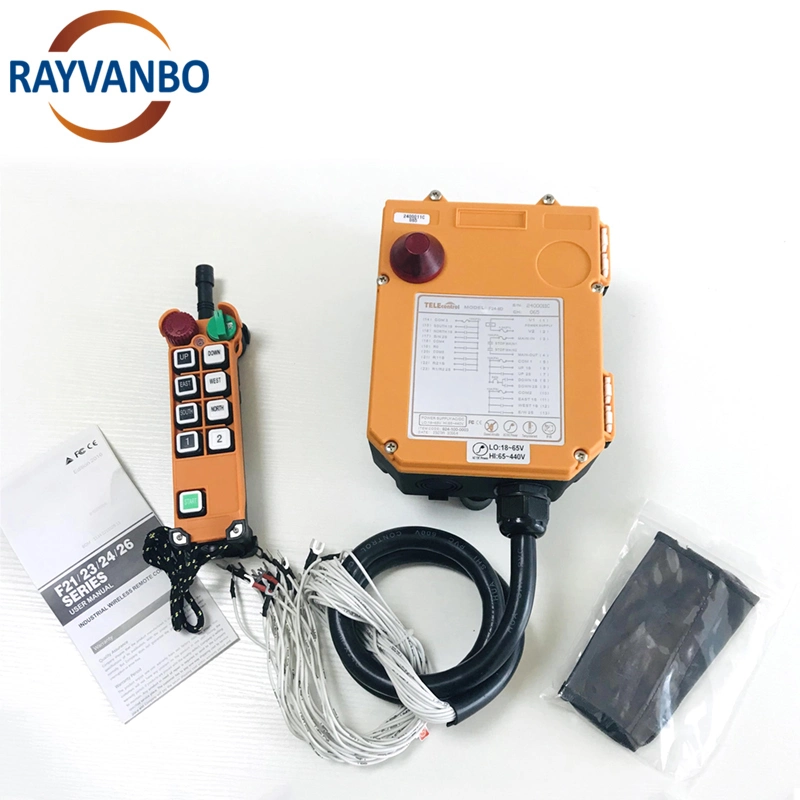 Reliable Quality Lifting F24-8d Electric Hoist Radio Remote Control for Crane