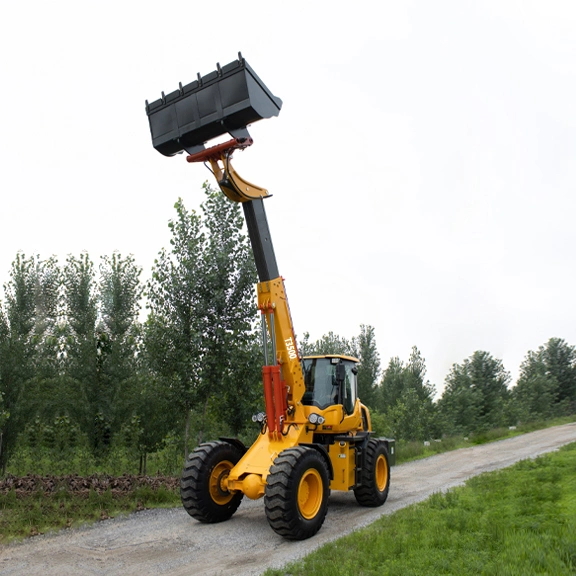 Telescopic Loader Agricultural Construction 4 Wd Telescopic Handler Machinery Yaweh Manufacturer Tele-Handler 3ton 11m Telescopic Loader for Sale