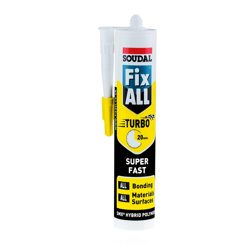 Fix All Turbo Silicone Sealant Good Adhesion to Most Base Materials