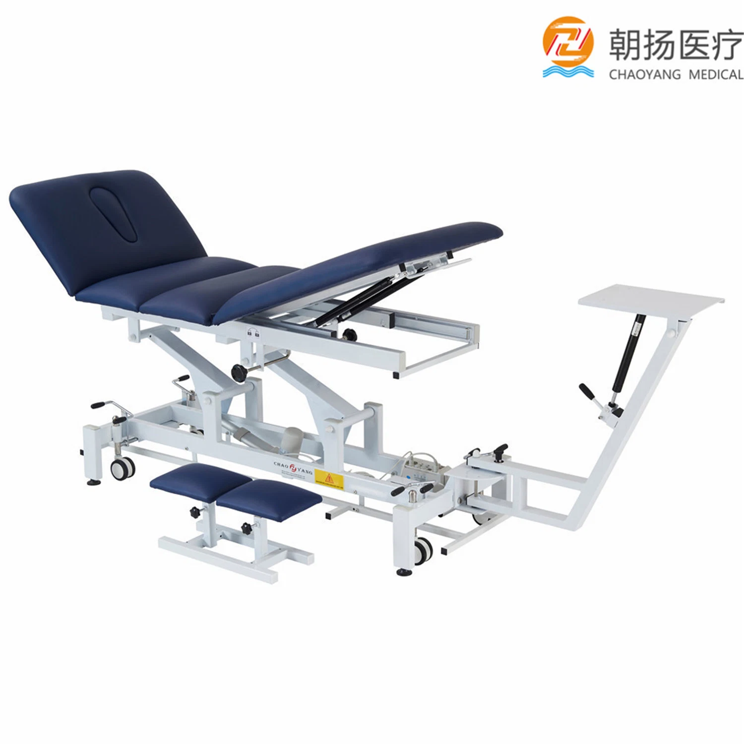 Electric Physical Therapy Cervical Lumbar Massage Treatment Bed Traction Table