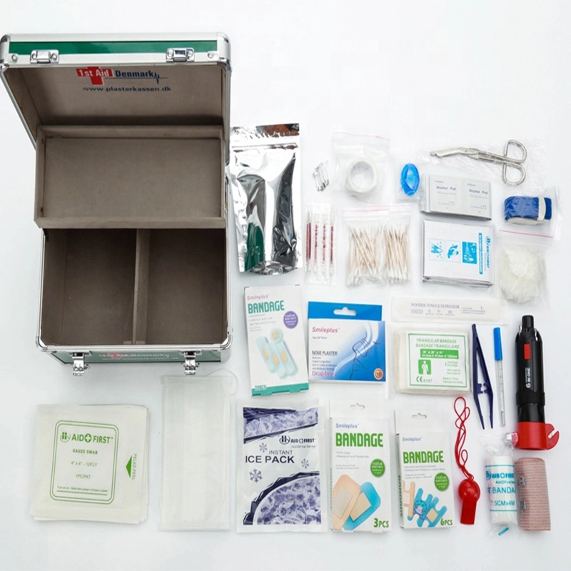 Medical Function Wall Mount Metal First Aid Kit