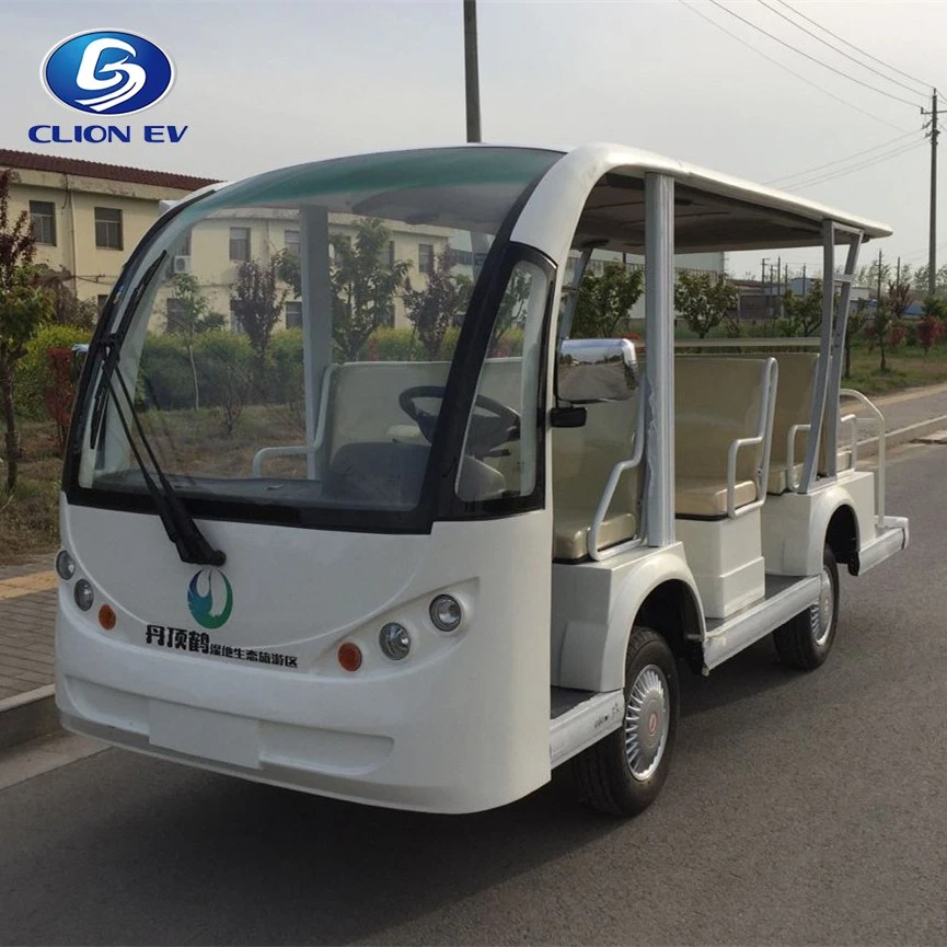 China OEM New Energy Electric 11 Passagier Sightseeing Bus Auto