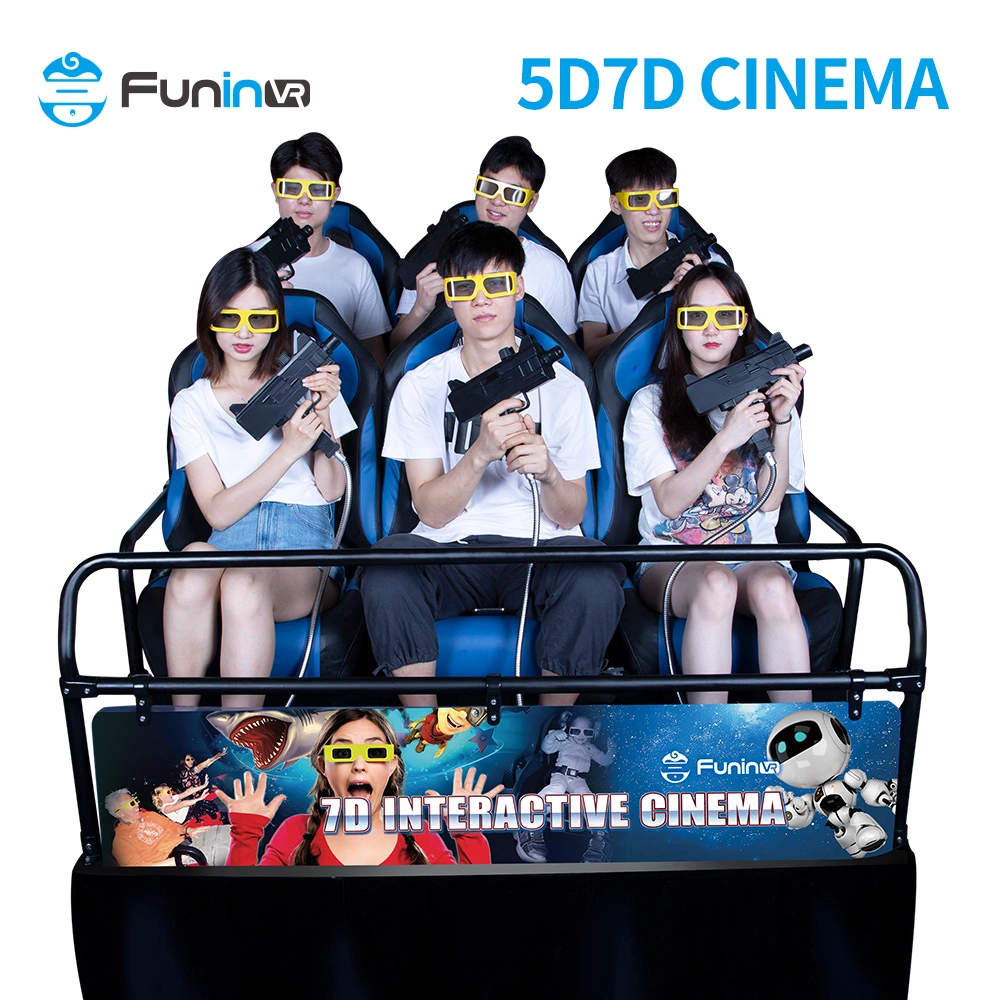 Funinvr Virtual Reality Hot Sell Simulator 9d Cinema 5D Amusement Park Equipment