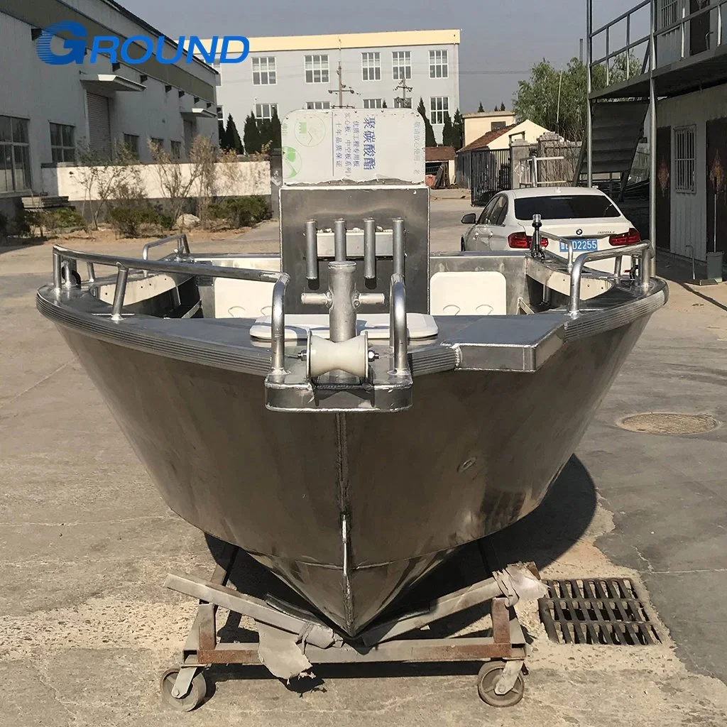 Ground 5.1m 17FT Ce Approved Windshield Fast Aluminum Boat for Fishing