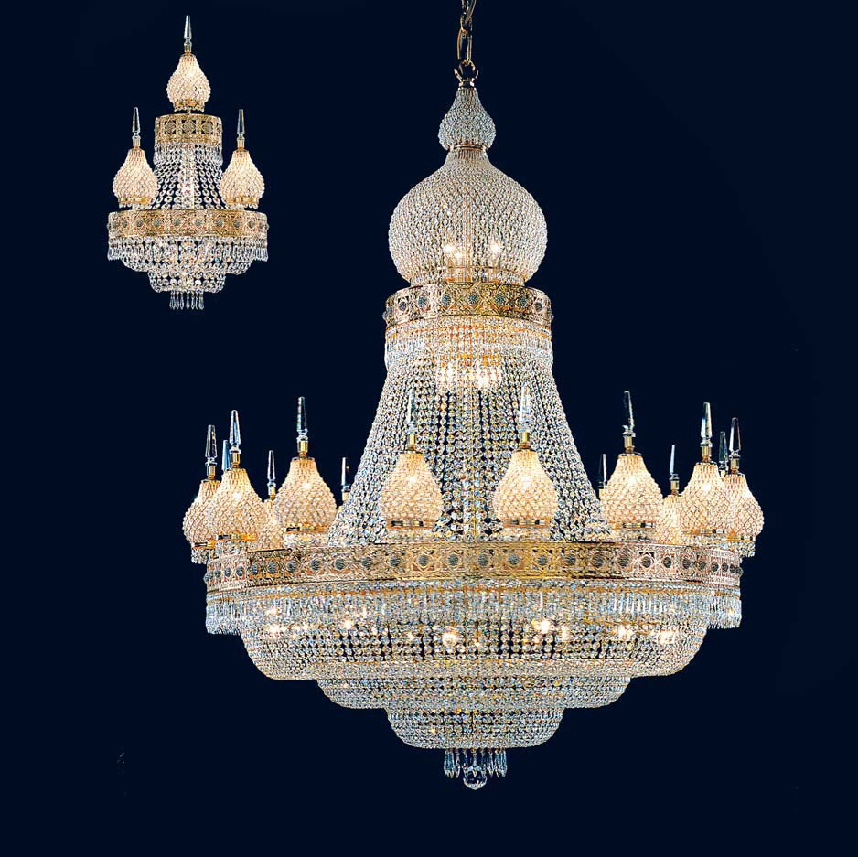 Custom Moslin Style Pendant Lamp Church Temple Hotel Islamic Large ثريا كريستالية