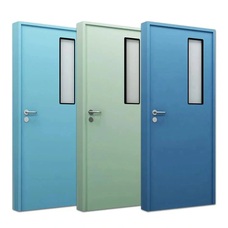 Comfortable New Design Hospital Doors Size Special Doors for Admission Rooms in Hospitals Sliding Door Hospital