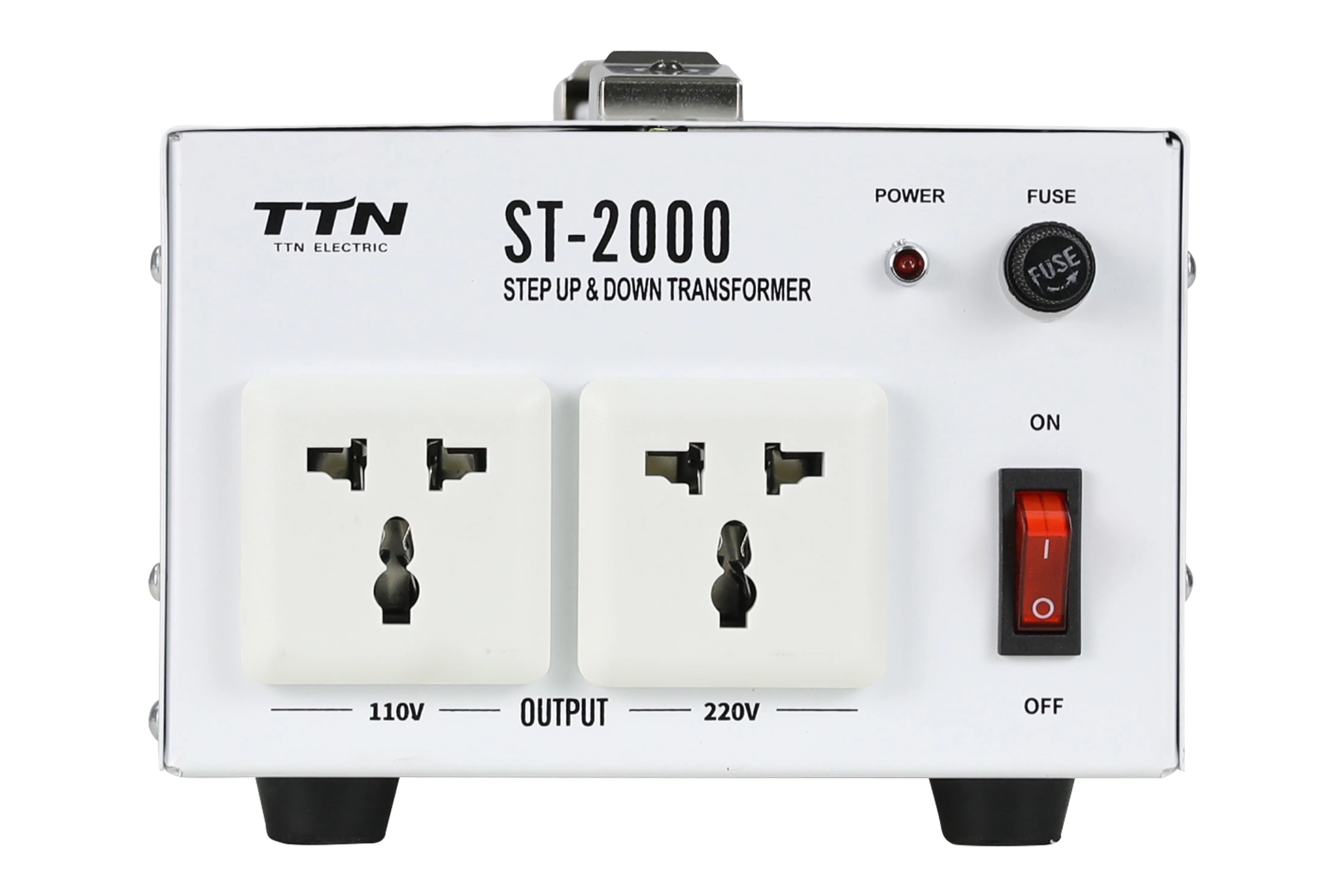 Subir y bajar el transformador de tensión de 110 a 220