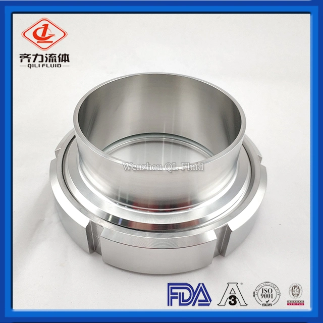 Sanitary Stainless Steel Union Type Round Weld Tank Sight Glass