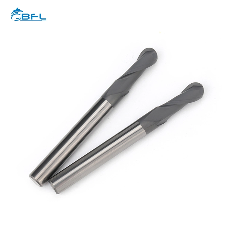 Bfl Solid Carbide Cutting Tools 2 Flutes Ball Nose Cutting Tool with Diamond Coatings