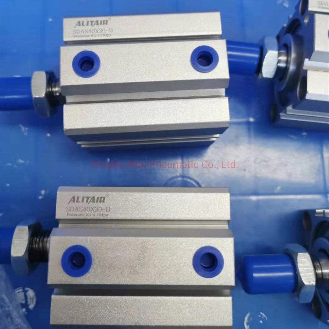 Alitair Pneumatic Sda Piston Type Double Acting Compact Air Cylinders