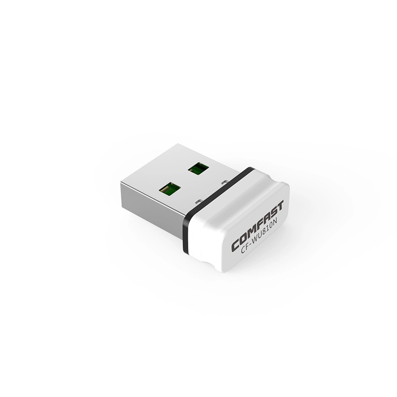 محول USB خارجي WiFi 802.11n طراز CF-Wu810n محول WiFi صغير محول لاسلكي USB Wi-Fi للكمبيوتر المحمول/الكمبيوتر المكتبي/Android