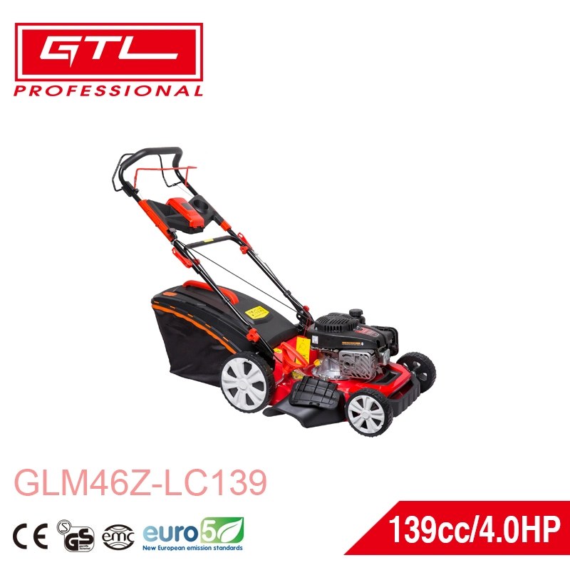 139cc 18" Loncin Engine Petrol Garden Machine Lawnmower Gasoline Lawn Mower (GLM46Z-LC139)