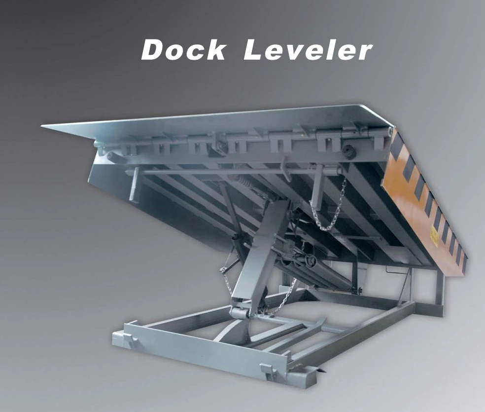 Mechanical Boxed up Hydraulic Cylinder Telescoping Dock Leveler Garage Warehouse Ramp Equipment for Loading Bay