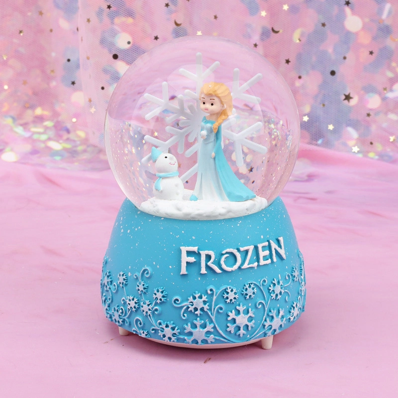 Custom Handmade Crystal Ball Resin Glass Snowball Angel Water Snow Globe