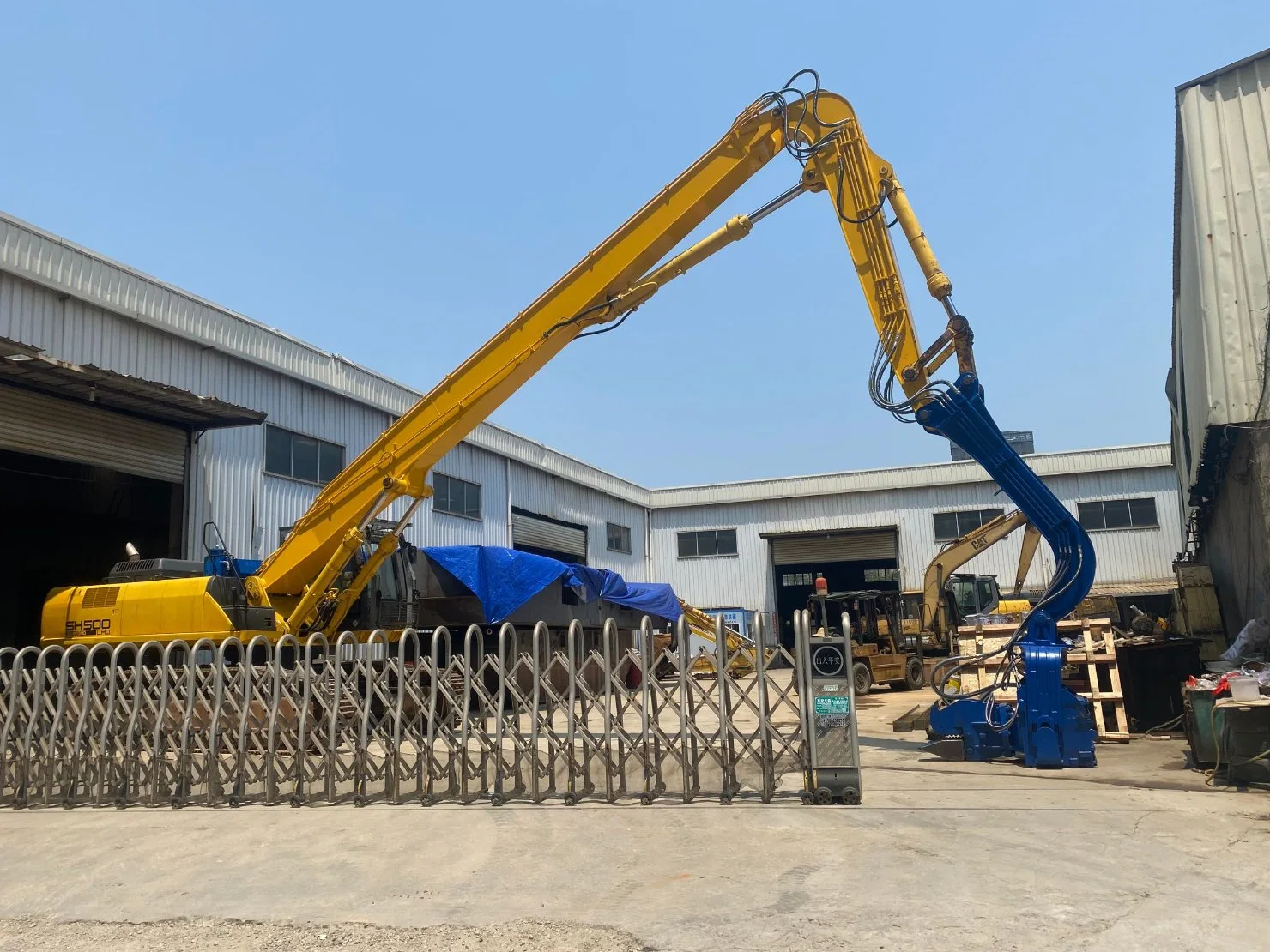 16.5meters Customized Piling Driving Arm Construction Machine Excavator Parts