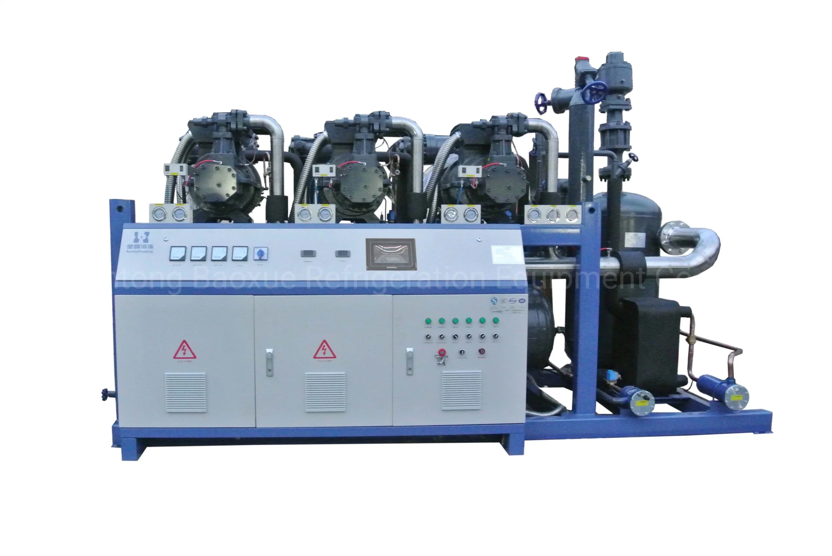 12HP Low Temperature Refrigeration Equipment Water Cooled Unit