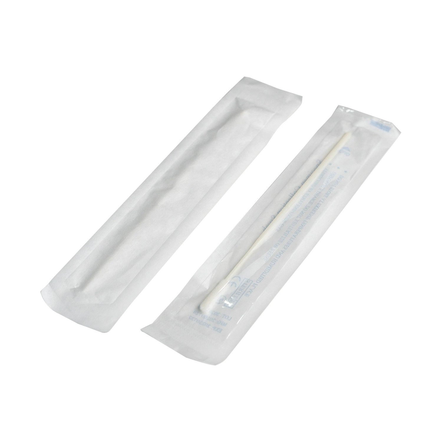 Virus Specimen Collection 30mm Molded Breakpoint Oral Flocking Swab for Medical Test