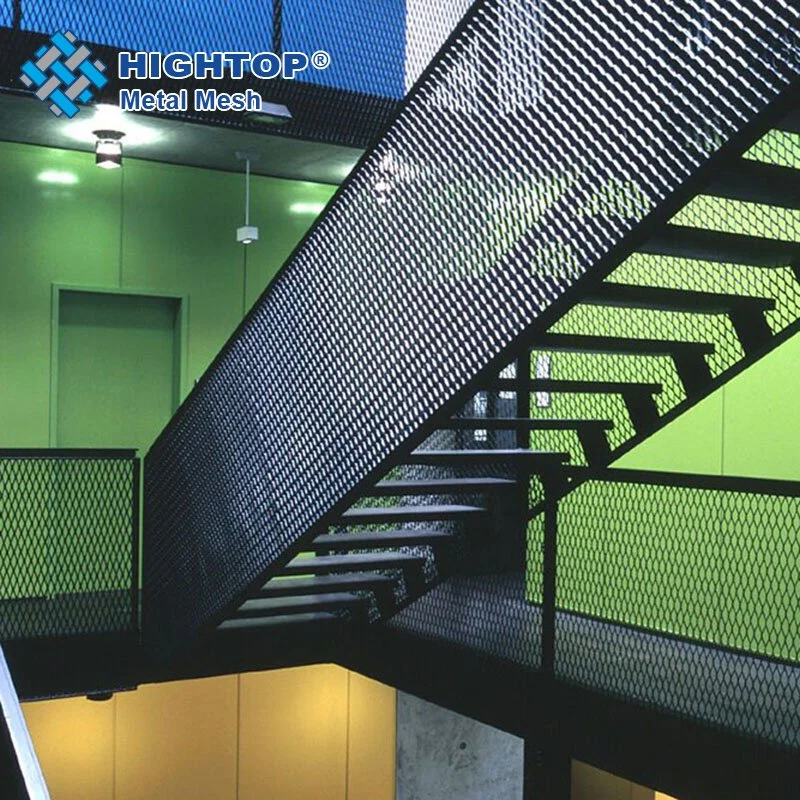 Architectural Decoration Galvanized Expanded Metal Diamond Mesh for Balustrades