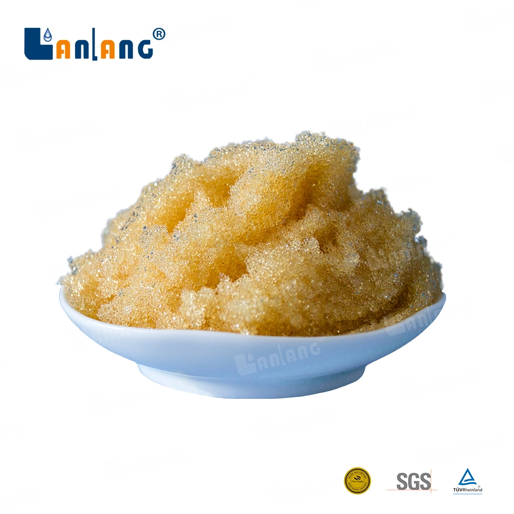 Lanlang OEM Water Softener Extraction Ion Exchanger Polymer Resin