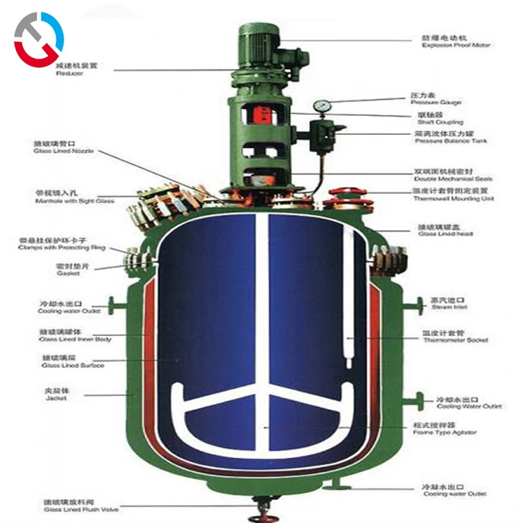 High-Efficiency Mixing of Adhesives High-Quality High-Viscosity Cooling Magnetic Stirring Vessel Tank