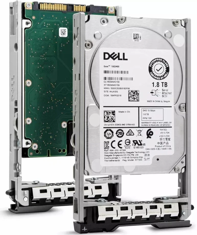 Les fournisseurs chinois DELL 1,8 To de disque dur interne D3-PS10-1800 LFF SAS HDD