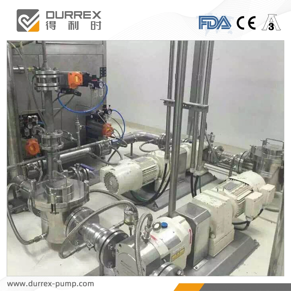 Gelatin (food additives) Transfer Rotary Lobe Pump