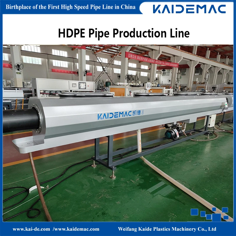 Plastic Pipe Production Line for 75mm-250mm HDPE Pipe