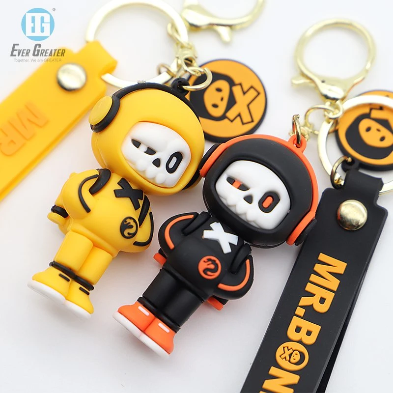 Cartoon Character Keychains Custom 3D Keychain