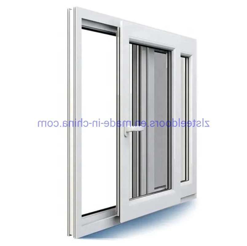 PVC Sliding Windows Buildings Screen Window for Doors and Windows Manufacturers Factory