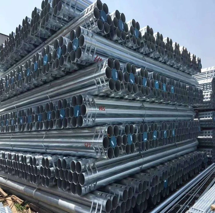 Galvanized Steel Pipe Q235 Q345 Q195 Price Steel Tube Price for Construction Greenhouse