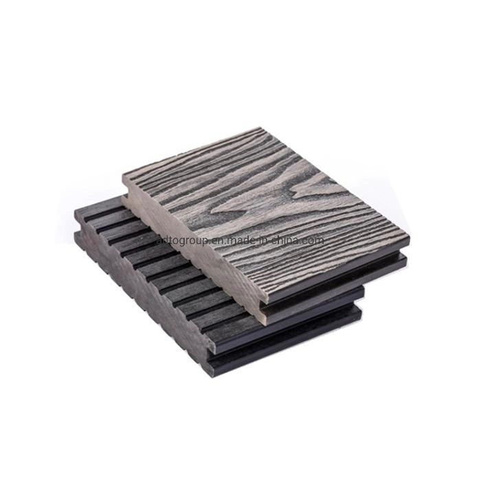 New Technology Composite WPC 3D Embossed Decking
