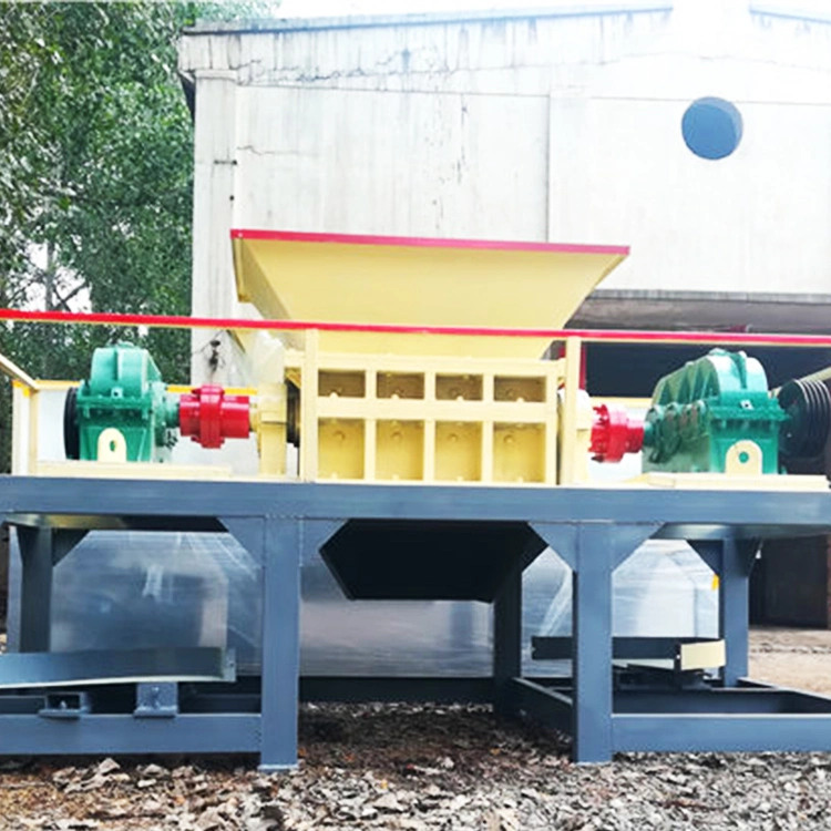 100-3000kg/H Waste Plastic Film Plywood Wood Shredder Machine