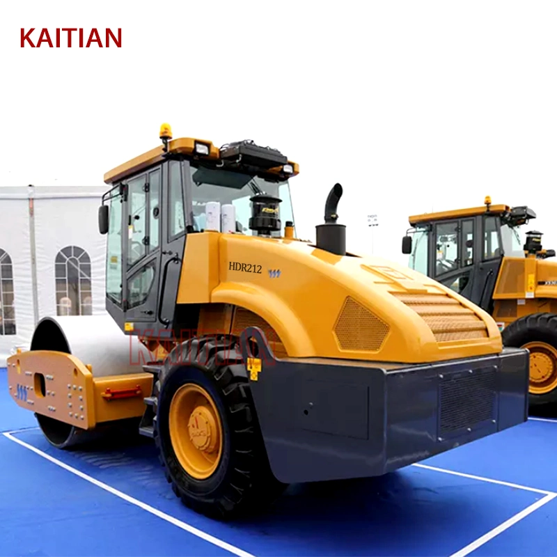 Hdr212 Road Roller China Road Construction Compaction Equipment الاهتزازية 12 طن