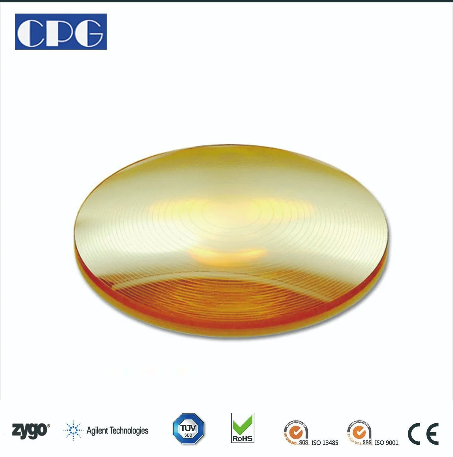 Custome-made Light-gathering Aspherically Contoured Fresnel Lens of Factory Price