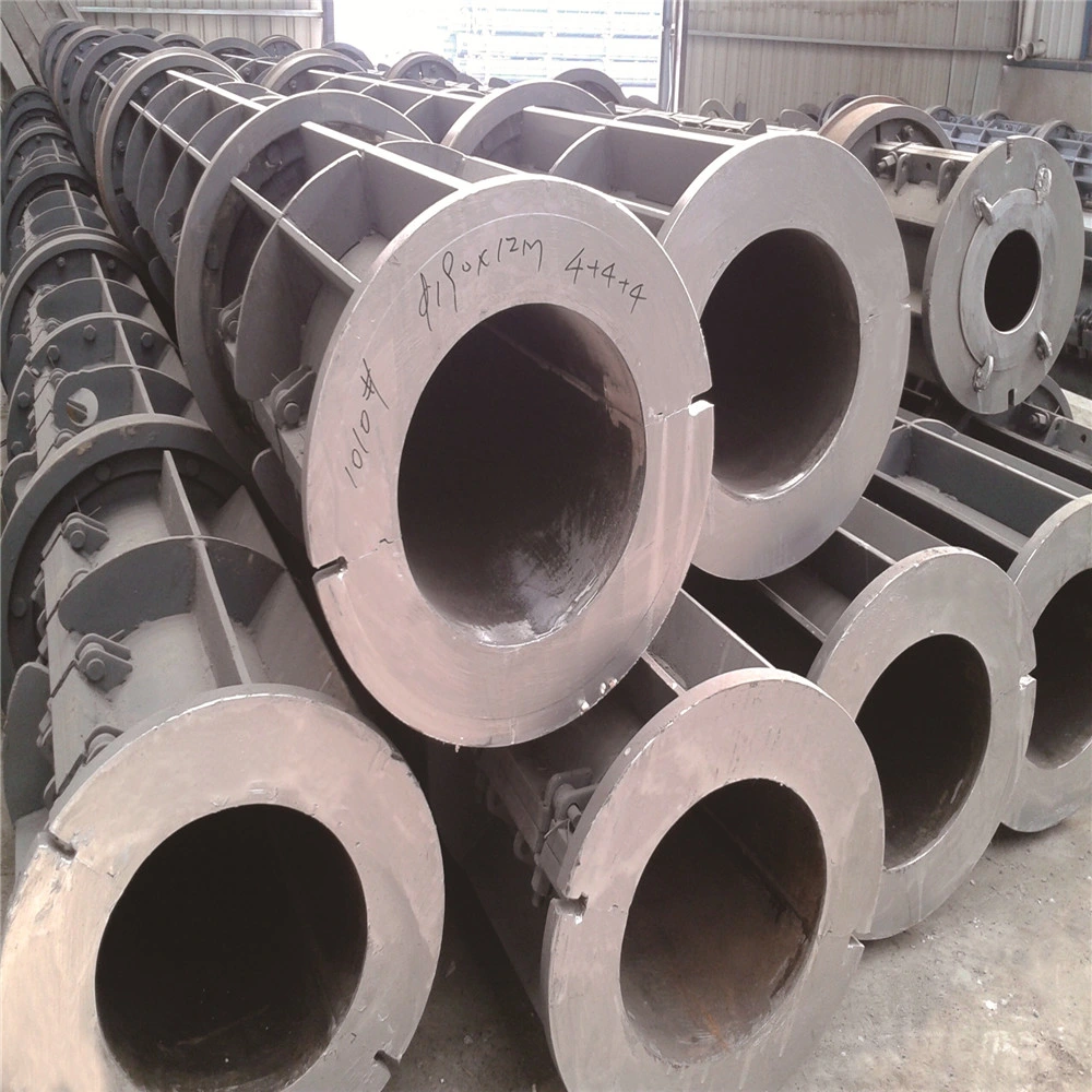 Cylinder Type 6m-15m Long Tangchen China Reinforced Concrete Producing Machine Customized Mould