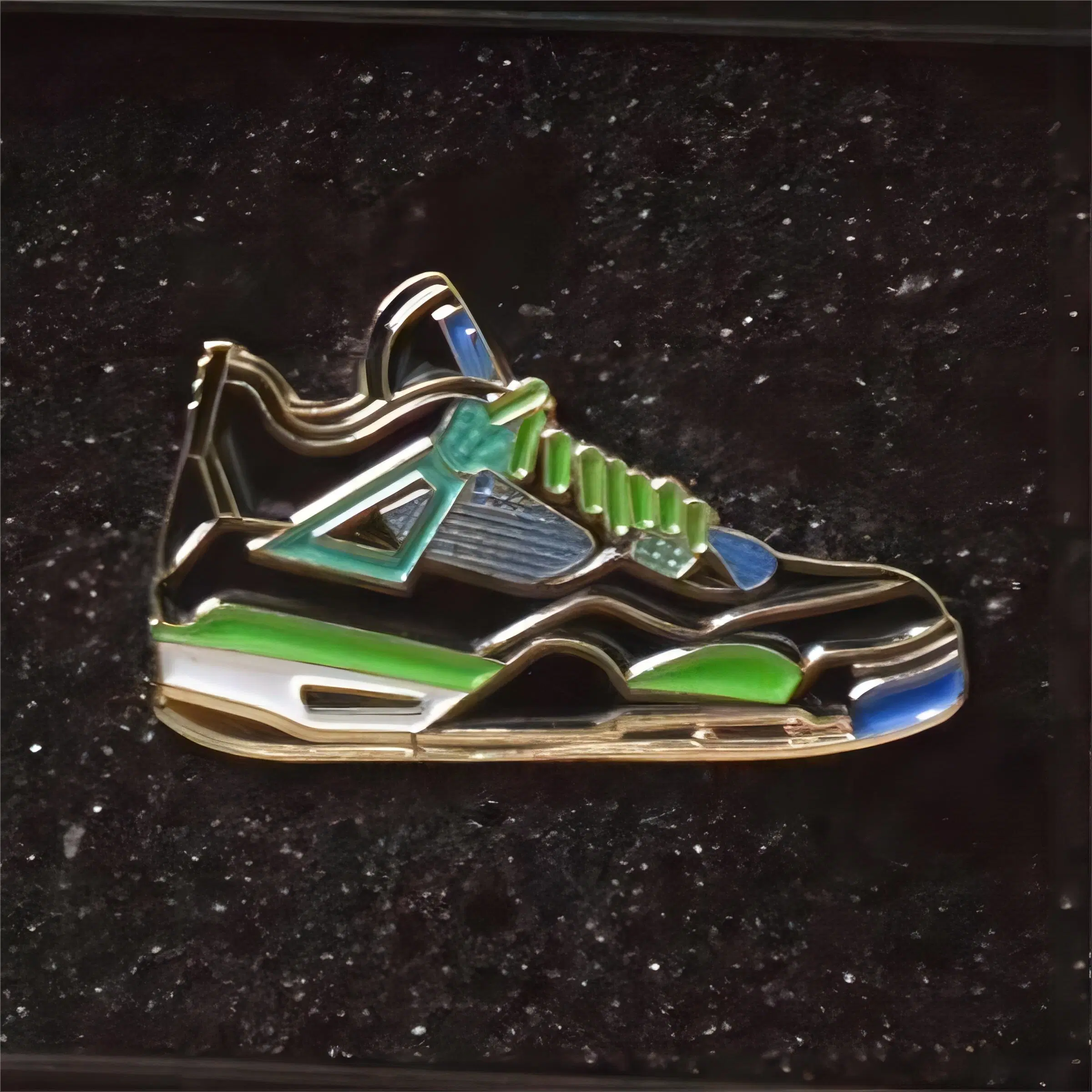 Jrodan shoes High quality/High cost performance Custom Logo Metal Soft Enamel Lapel Badge Pin