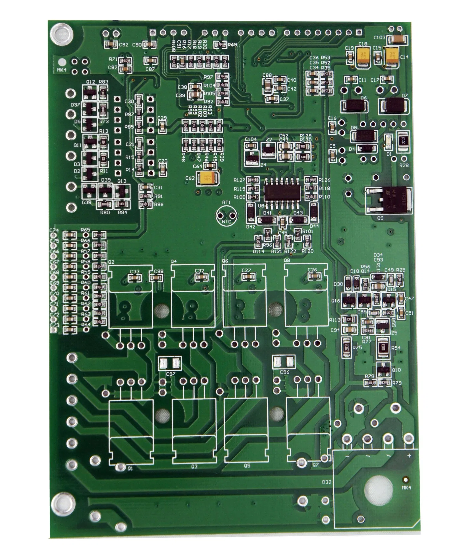 خدمة OEM لوحة الدوائر الكهربائية المطبوعة بلوحة دوائر الذهب من نوع PCB الصلبة