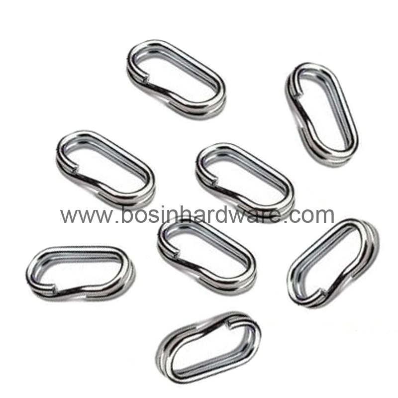 10mm Stainless Steel Fish Key Ring for Tackle Connector