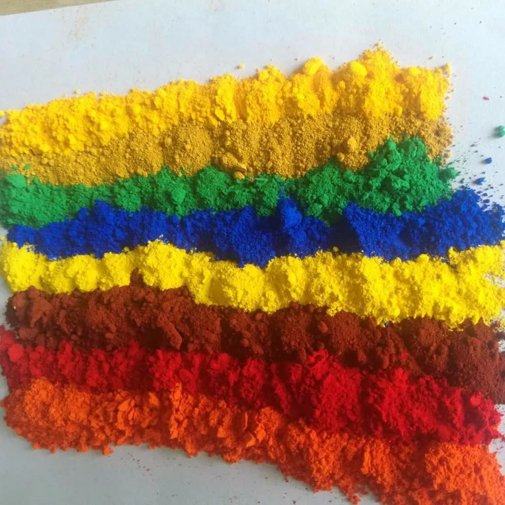 Iron Oxide Price Synthetic Iron Oxide Red/Yellow/Black Pigment Powder for Concrete Paving