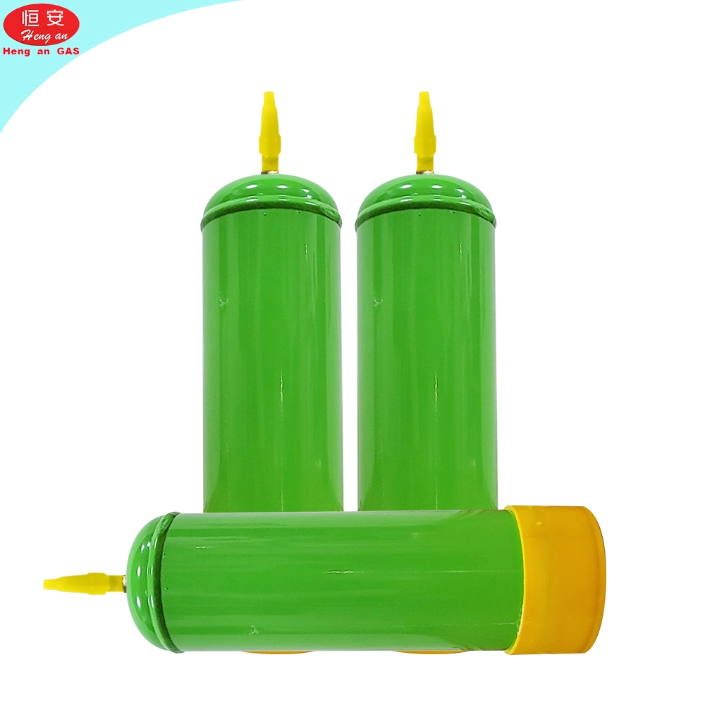 Disposable Portable 2.2L Bottle Filling Helium Gas Purity 99.99% 30lb Helium Balloon Canisters