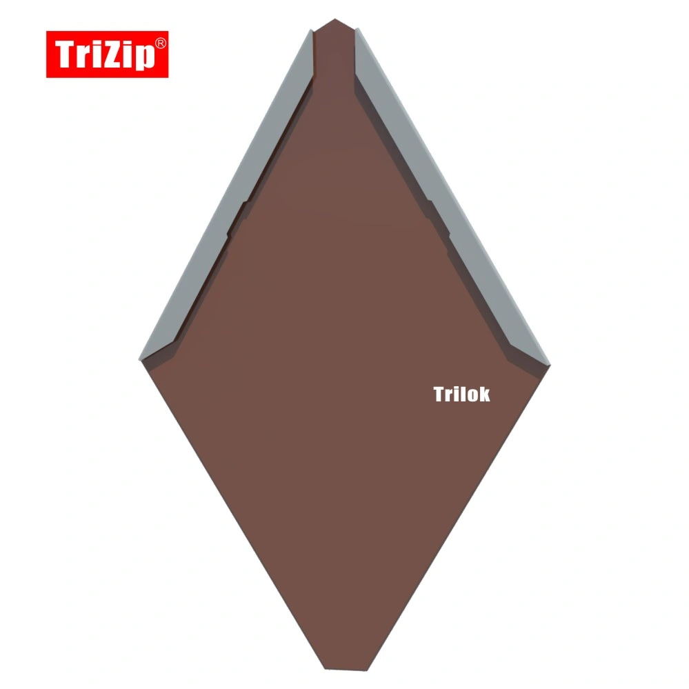 Trilok Metal Interlocking Roofing Tile, Wall Panel, Roofing Shingle Trilok-D2